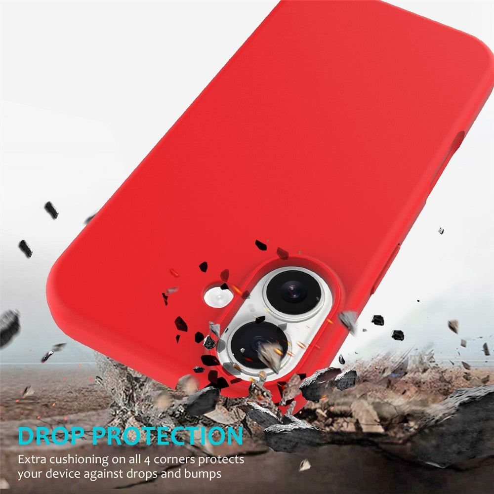 For-iPhone-17-Case-Drop-Proof-Liquid-Silicone-Soft-Lining-Back-Phone-Cover-Red