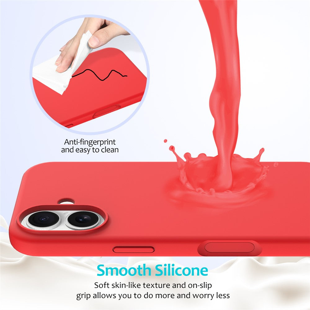 For-iPhone-17-Case-Drop-Proof-Liquid-Silicone-Soft-Lining-Back-Phone-Cover-Red