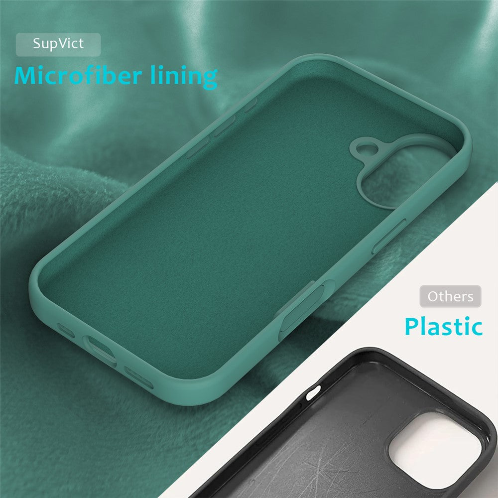 For-iPhone-17-Case-Drop-Proof-Liquid-Silicone-Soft-Lining-Back-Phone-Cover-Dark-Green