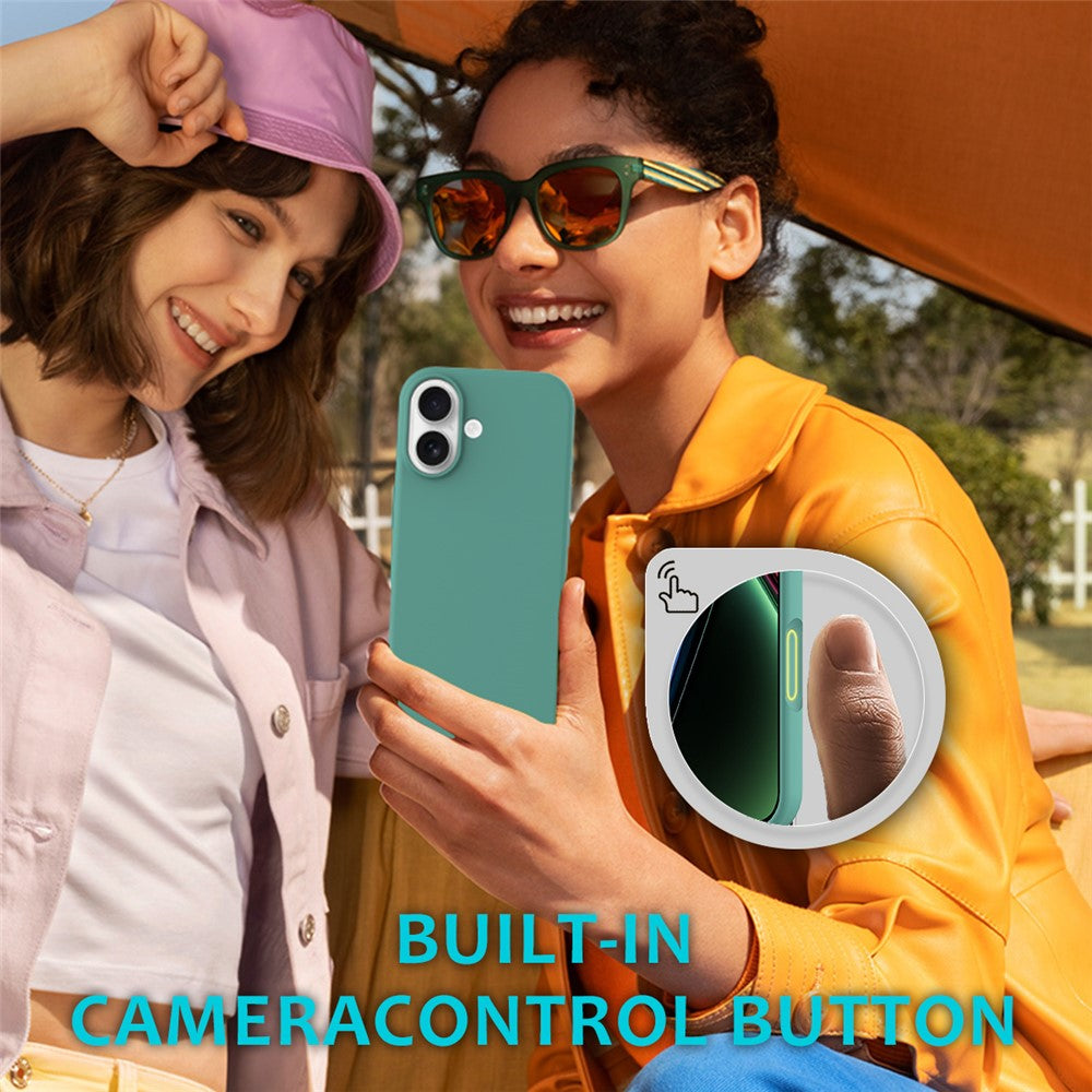 For-iPhone-17-Case-Drop-Proof-Liquid-Silicone-Soft-Lining-Back-Phone-Cover-Dark-Green