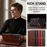 LC.IMEEKE-For-Xiaomi-Poco-X7-Pro-5G-Case-Calf-Texture-PU-Leather-Stand-Wallet-Phone-Cover-Brown