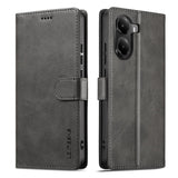 LC.IMEEKE-For-Xiaomi-Poco-X7-Pro-5G-Case-Calf-Texture-PU-Leather-Stand-Wallet-Phone-Cover-Grey