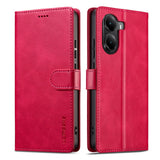 LC.IMEEKE-For-Xiaomi-Poco-X7-Pro-5G-Case-Calf-Texture-PU-Leather-Stand-Wallet-Phone-Cover-Rose