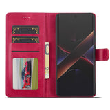LC.IMEEKE-For-Xiaomi-Poco-X7-Pro-5G-Case-Calf-Texture-PU-Leather-Stand-Wallet-Phone-Cover-Rose