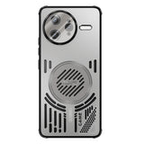 ABEEL-For-Xiaomi-Redmi-K80-Pro-5G-/-Poco-F7-Ultra-5G-Magnetic-Case-Aluminium-Alloy-+-PC-+-TPU-Hollow-Heat-Dissipation-Phone-Cover-Titanium-Grey