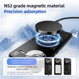 ABEEL-For-Xiaomi-Redmi-K80-Pro-5G-/-Poco-F7-Ultra-5G-Magnetic-Case-Aluminium-Alloy-+-PC-+-TPU-Hollow-Heat-Dissipation-Phone-Cover-Titanium-Grey