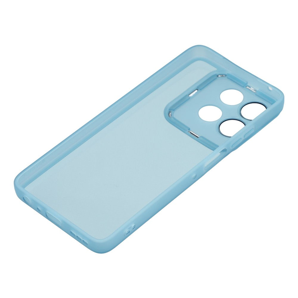 For-Motorola-Moto-G86-5G-Case-Electroplated-Camera-Frame-TPU-Phone-Cover-Transparent-Blue