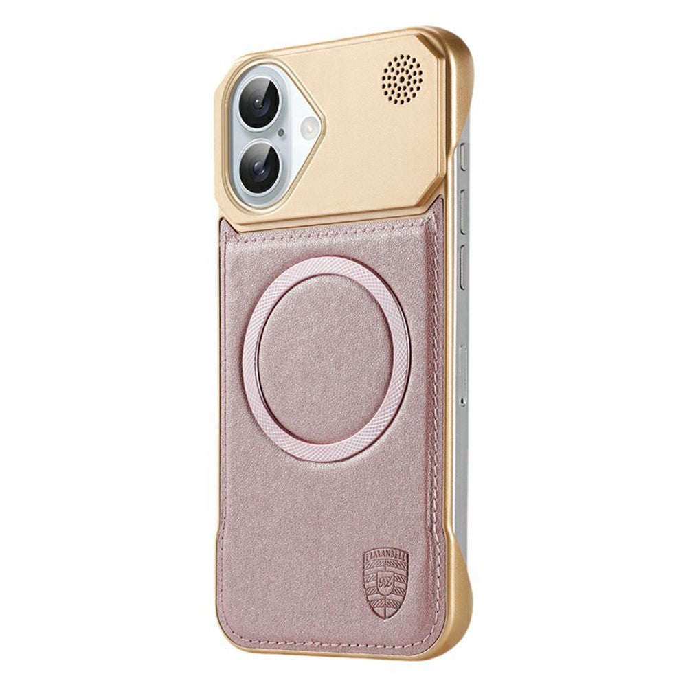 For-iPhone-16-Aromatherapy-Case-Compatible-with-MagSafe-Borderless-Heat-Dissipation-Leather-+-PC-Phone-Cover-Pink