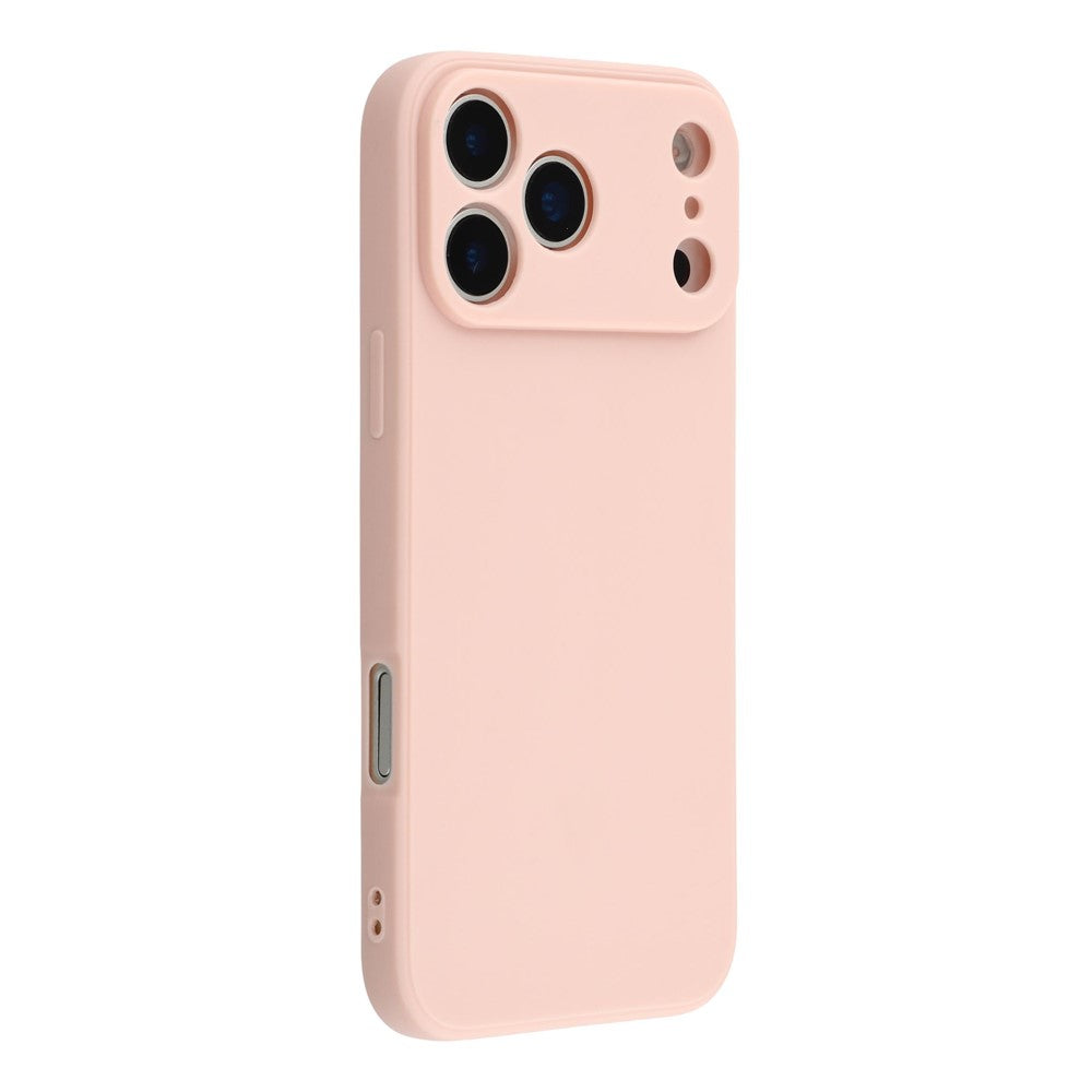 For-iPhone-17-Pro-Max-Case-Precise-Cutouts-Straight-Edge-TPU-Shockproof-Phone-Cover-Pink
