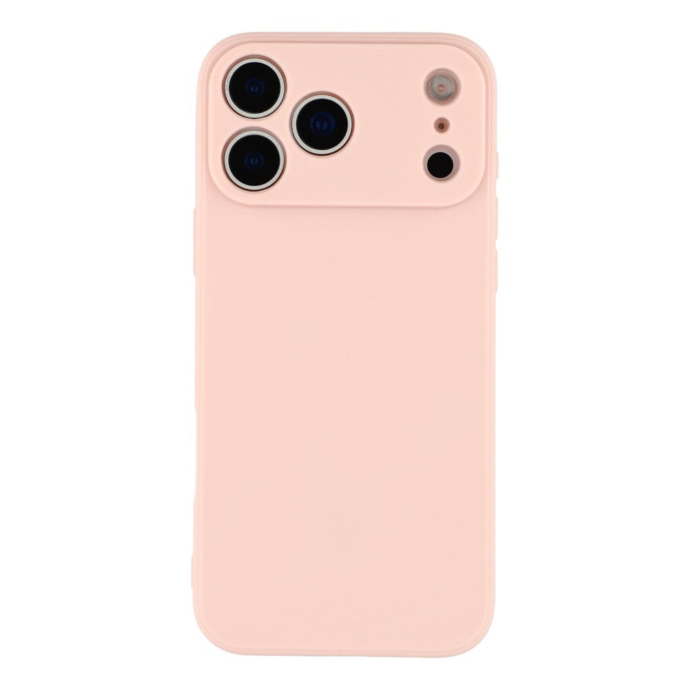 For-iPhone-17-Pro-Max-Case-Precise-Cutouts-Straight-Edge-TPU-Shockproof-Phone-Cover-Pink