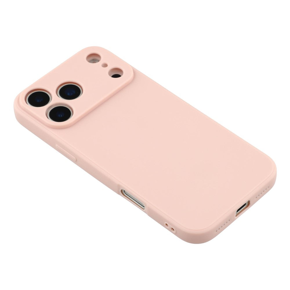 For-iPhone-17-Pro-Max-Case-Precise-Cutouts-Straight-Edge-TPU-Shockproof-Phone-Cover-Pink