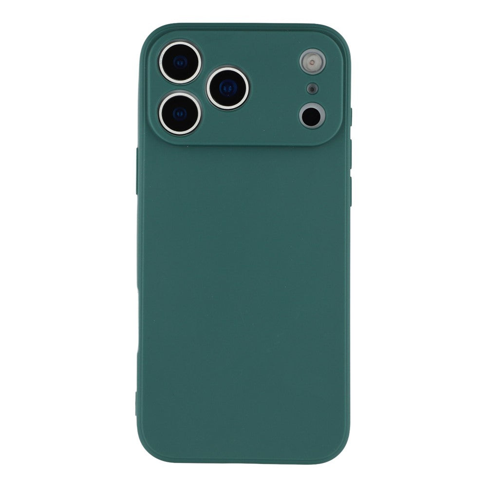 For-iPhone-17-Pro-Max-Case-Precise-Cutouts-Straight-Edge-TPU-Shockproof-Phone-Cover-Army-Green