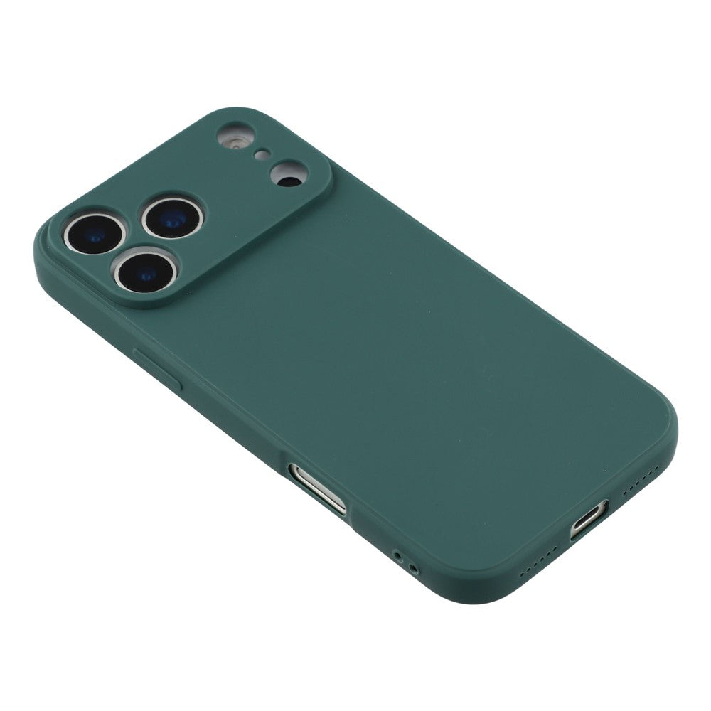For-iPhone-17-Pro-Max-Case-Precise-Cutouts-Straight-Edge-TPU-Shockproof-Phone-Cover-Army-Green