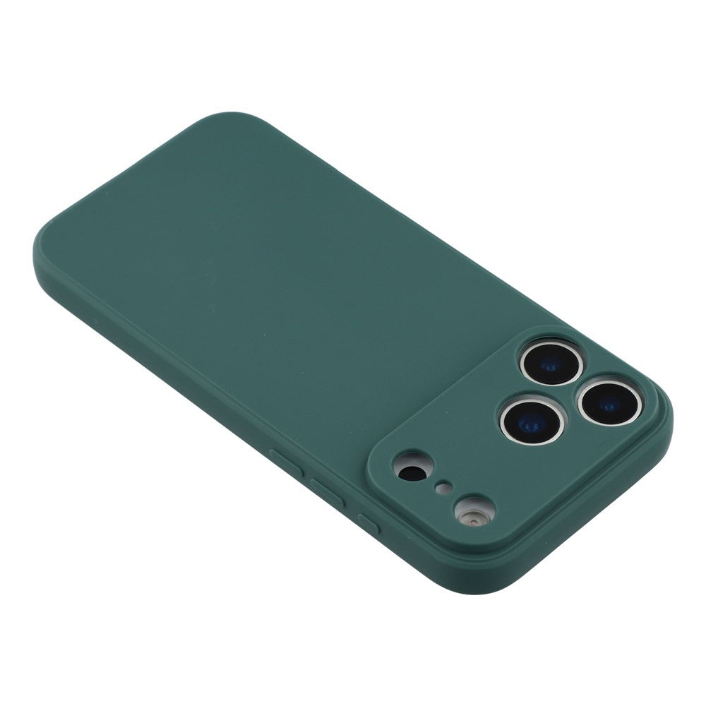 For-iPhone-17-Pro-Max-Case-Precise-Cutouts-Straight-Edge-TPU-Shockproof-Phone-Cover-Army-Green