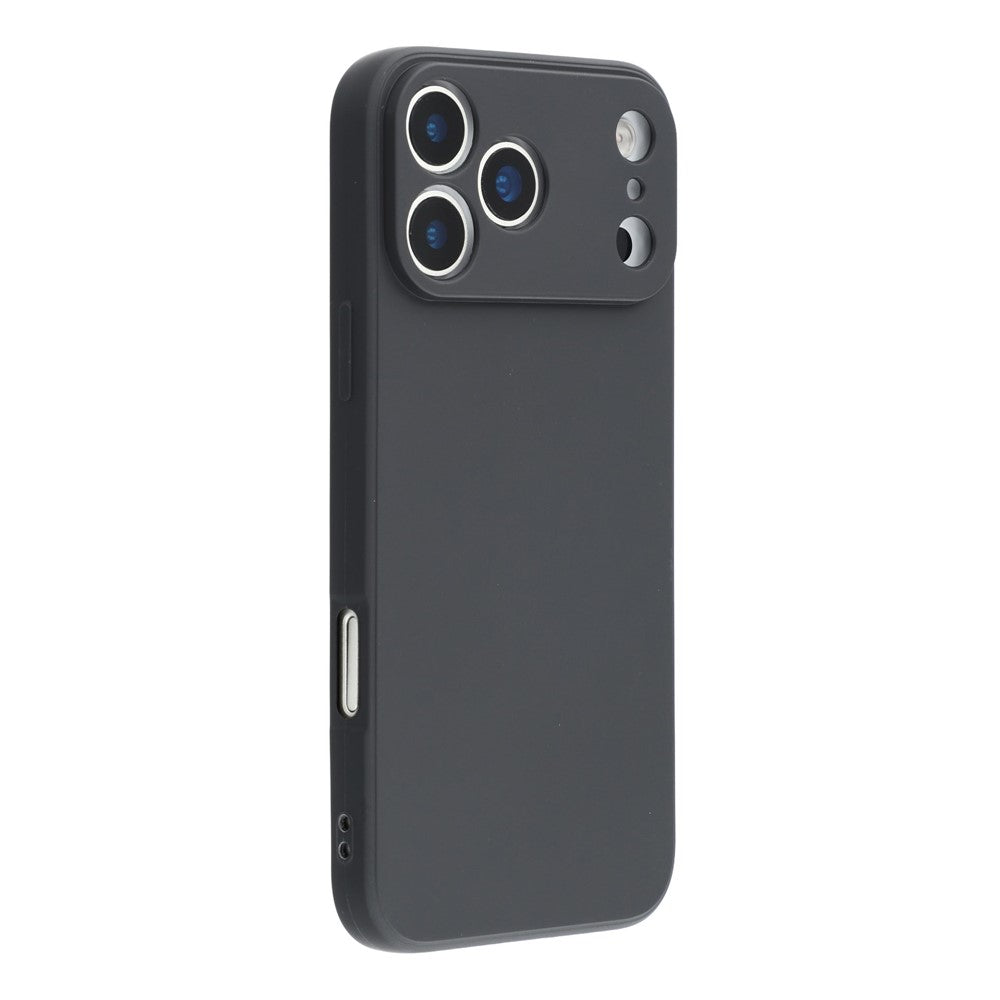For-iPhone-17-Pro-Case-Precise-Cutouts-Straight-Edge-TPU-Shockproof-Phone-Cover-Black