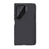 NILLKIN-CarboProp-For-Samsung-Galaxy-Z-Fold7-5G-Magnetic-Case-Clear-Black-Lens-Lid-Aramid-Fiber-Phone-Cover-with-Stylus-Pen