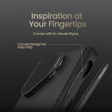 NILLKIN-CarboProp-For-Samsung-Galaxy-Z-Fold7-5G-Magnetic-Case-Clear-Black-Lens-Lid-Aramid-Fiber-Phone-Cover-with-Stylus-Pen