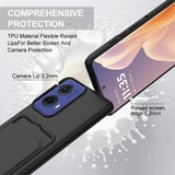 For-Motorola-S50-Neo-5G-/-Motorola-Edge-50-Fusion-5G-/-Motorola-Moto-G85-5G-Liquid-Silicone-Case-Phone-Back-Cover-with-Card-Holder-and-Short-Strap-Black