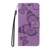 For-OnePlus-Nord-CE5-5G-/-OnePlus-Ace-5-Racing-5G-Wallet-Case-Floral-Butterfly-Imprint-Leather-Phone-Cover-Stand-Light-Purple