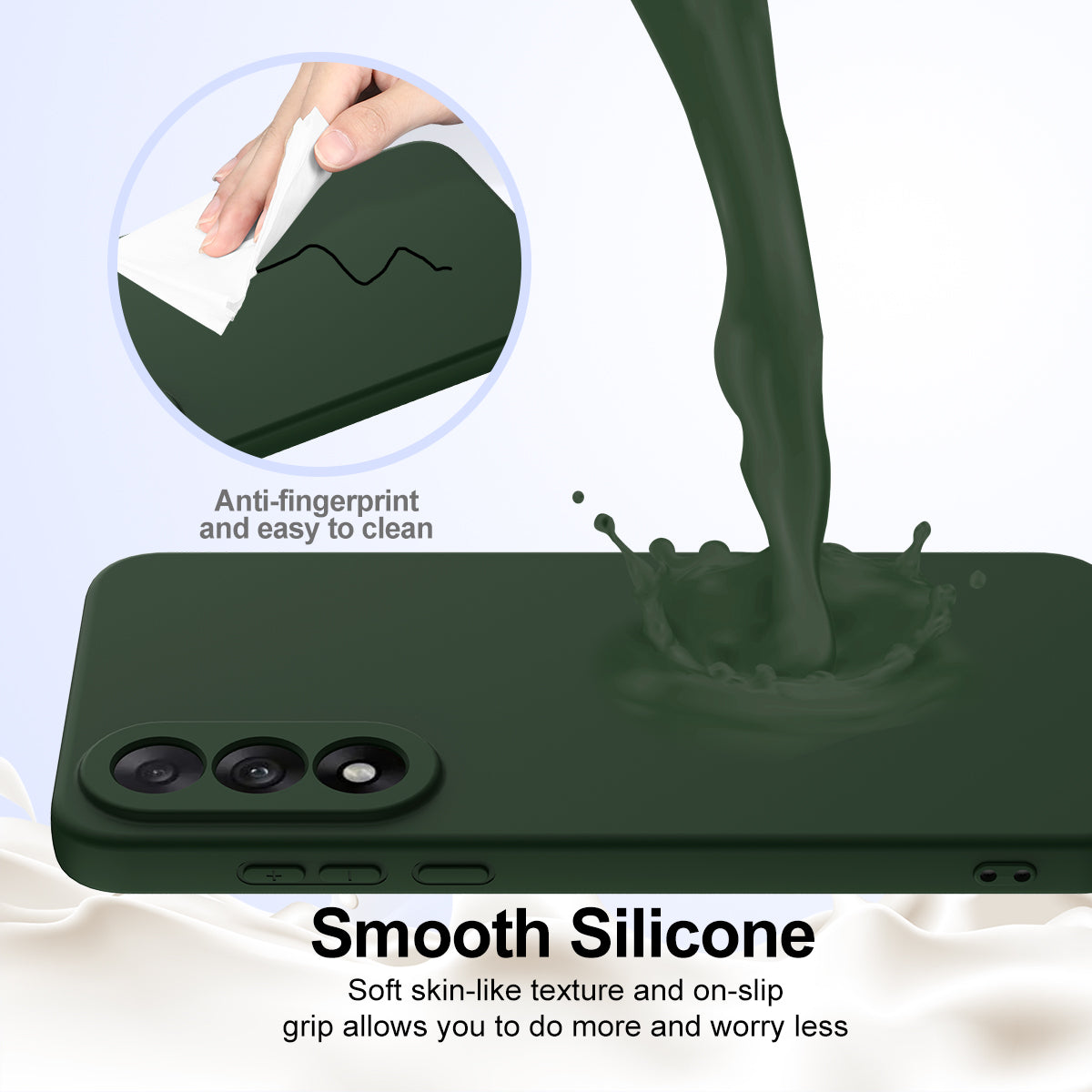For-OnePlus-Nord-5-5G-Case-Compatible-with-MagSafe-Anti-Drop-Liquid-Silicone-Phone-Cover-Dark-Green