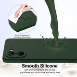 For-OnePlus-Nord-CE5-5G-Case-Compatible-with-MagSafe-Anti-Drop-Liquid-Silicone-Phone-Cover-Dark-Green