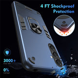 For-Samsung-Galaxy-A17-5G-/-A17-4G-Case-PC-+-TPU-Drop-Defend-Phone-Cover-with-Ring-Kickstand-Blue