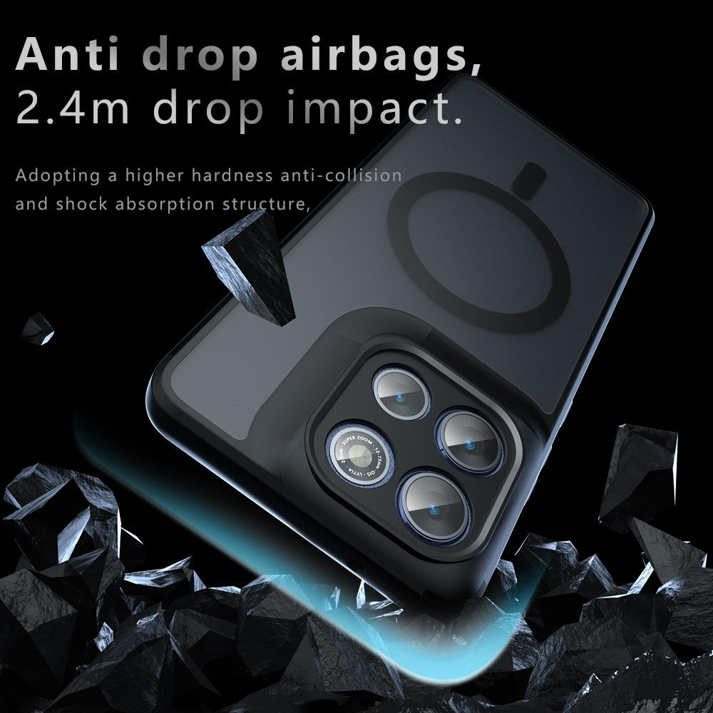 For-Motorola-Moto-G86-5G-/-G86-Power-5G-Case-Compatible-with-MagSafe-TPU-+-PC-Matte-Skin-Touch-Phone-Cover