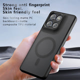 For-Motorola-Moto-G86-5G-/-G86-Power-5G-Case-Compatible-with-MagSafe-TPU-+-PC-Matte-Skin-Touch-Phone-Cover