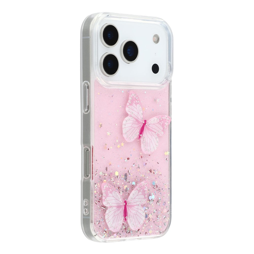 For-iPhone-17-Pro-Case-Epoxy-PVC-Butterfly-TPU-Aesthetics-Phone-Cover-Pink