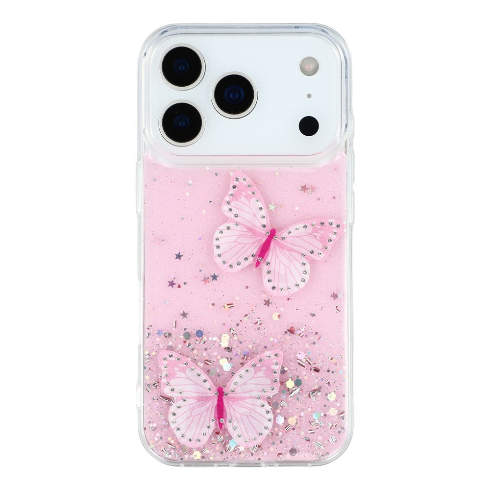 For-iPhone-17-Pro-Case-Epoxy-PVC-Butterfly-TPU-Aesthetics-Phone-Cover-Pink