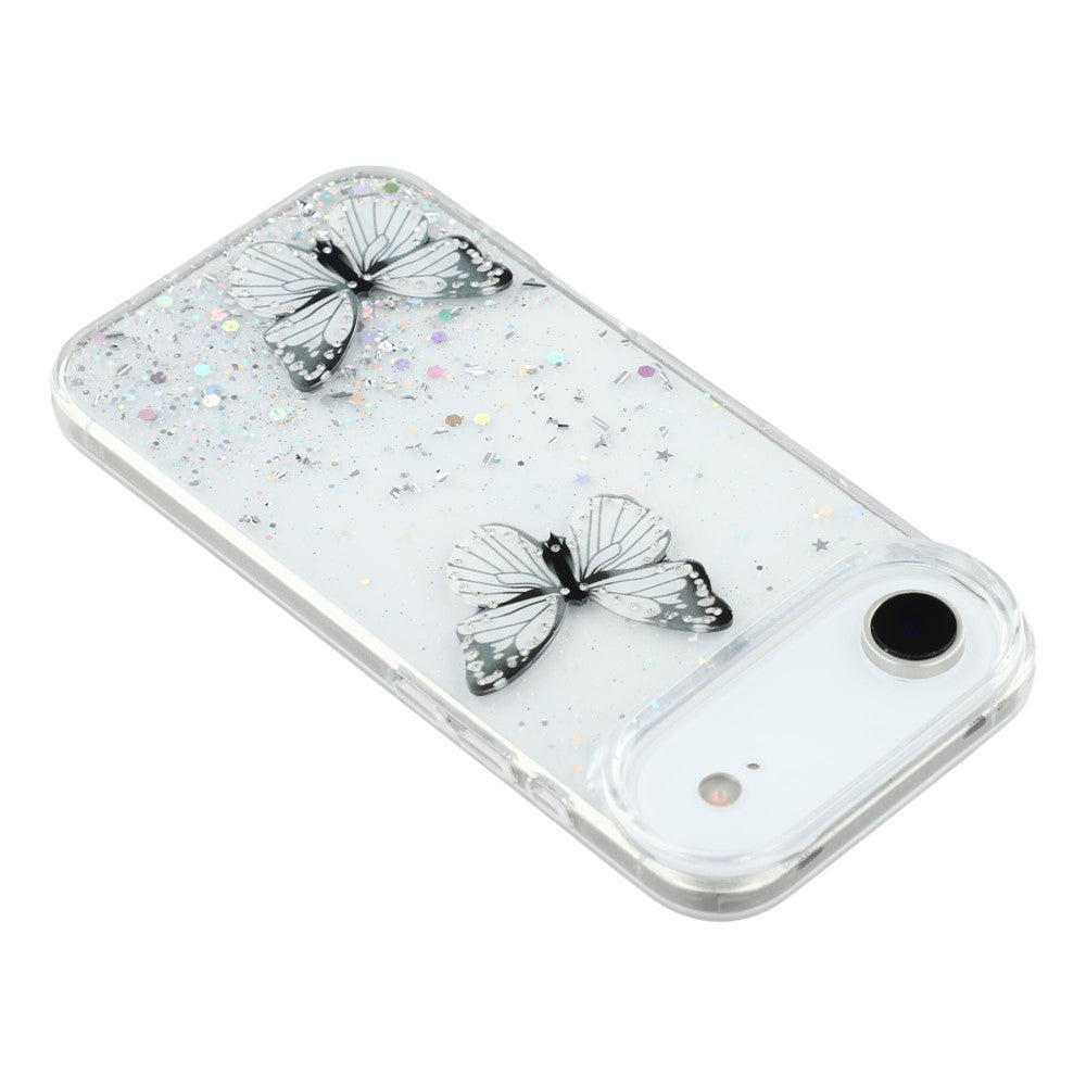 For-iPhone-Air-Case-Epoxy-PVC-Butterfly-TPU-Aesthetics-Phone-Cover-White