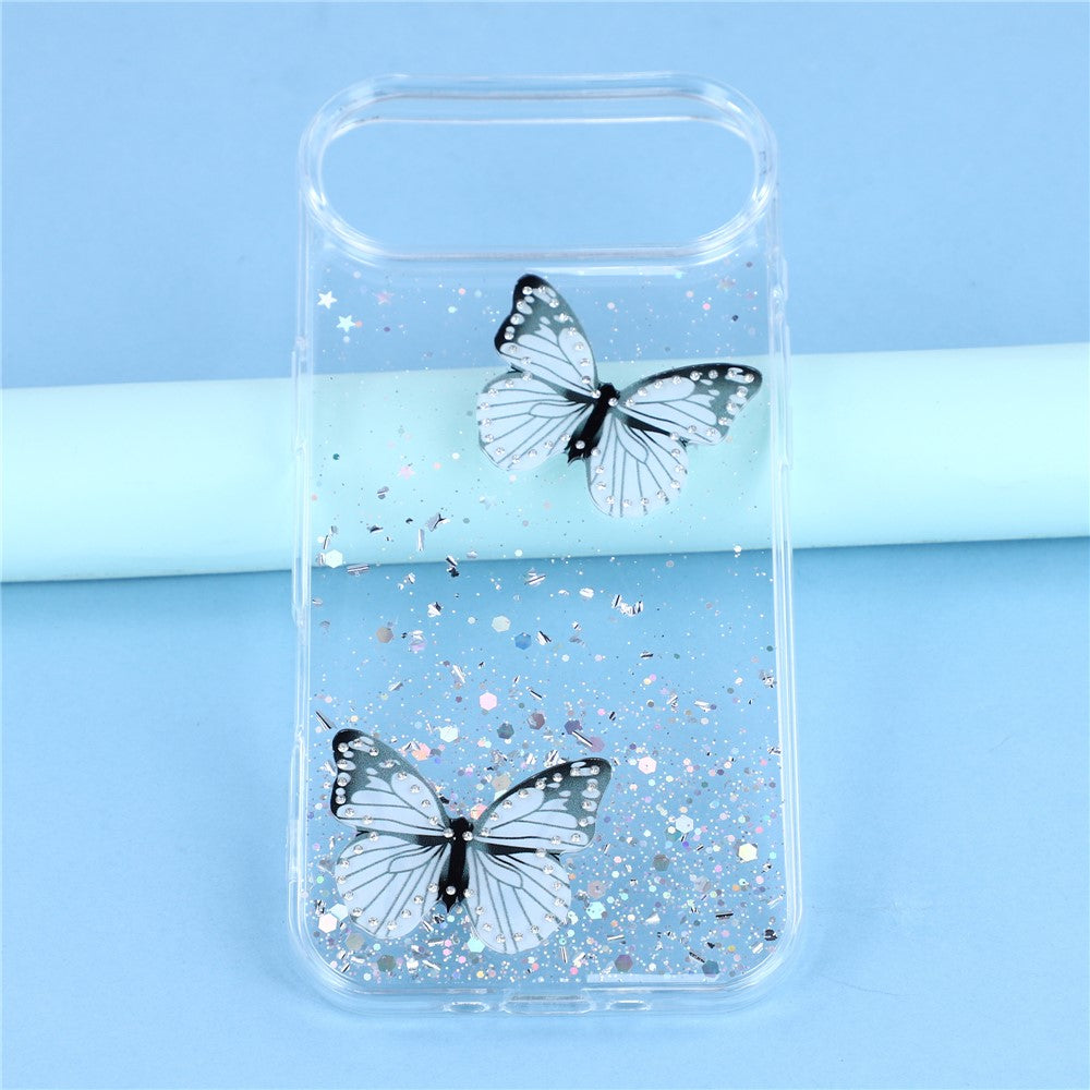For-iPhone-Air-Case-Epoxy-PVC-Butterfly-TPU-Aesthetics-Phone-Cover-White