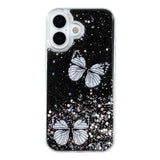 For-iPhone-17-Case-Epoxy-PVC-Butterfly-TPU-Aesthetics-Phone-Cover-Black