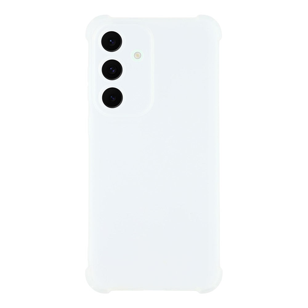For-Samsung-Galaxy-S25-FE-Case-Skin-Touch-Matte-TPU-Phone-Back-Cover-Precise-Cutouts-Transparent-White