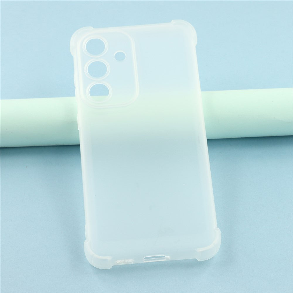 For-Samsung-Galaxy-S25-FE-Case-Skin-Touch-Matte-TPU-Phone-Back-Cover-Precise-Cutouts-Transparent-White