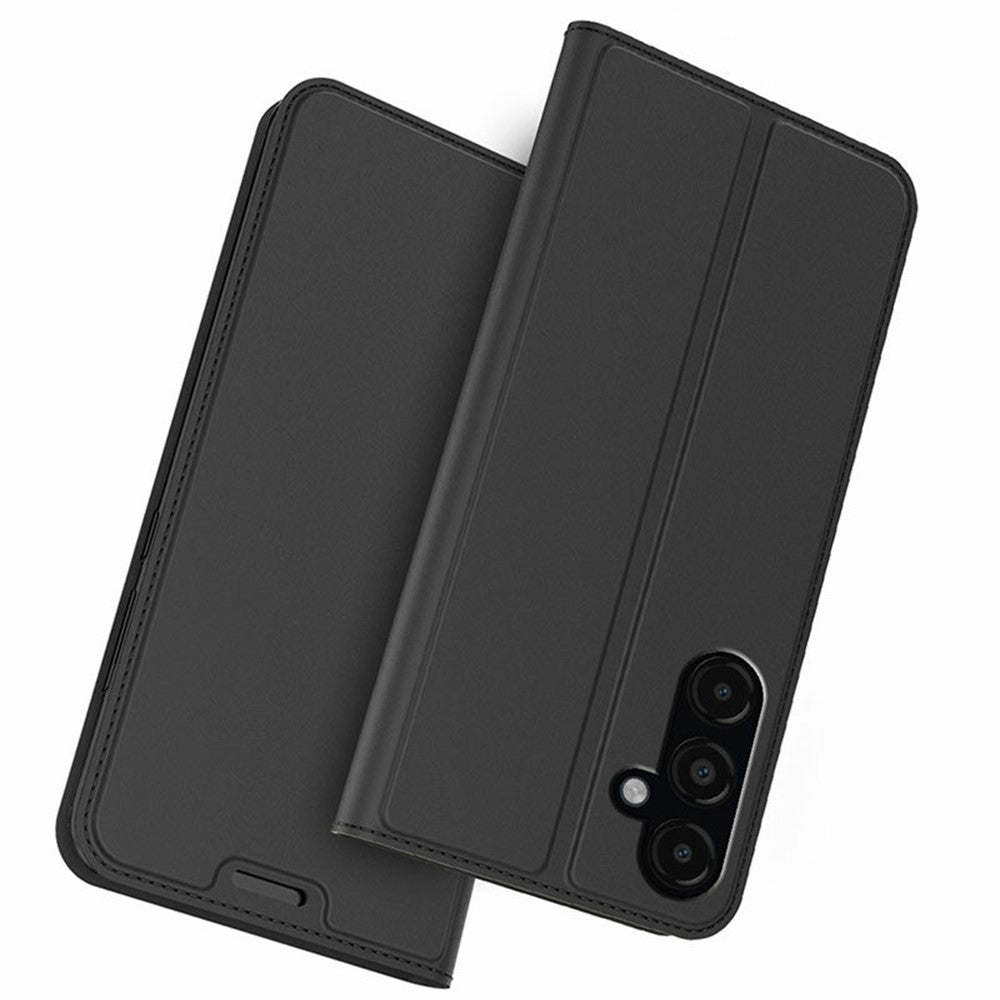 For-Samsung-Galaxy-A17-5G-/-A17-4G-Case-PU-Leather-Phone-Cover-with-Card-Holder-Stand-Black