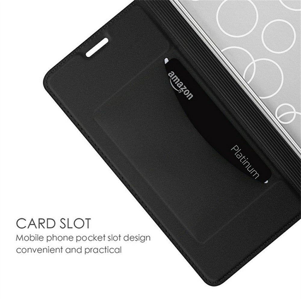 For-Samsung-Galaxy-A17-5G-/-A17-4G-Case-PU-Leather-Phone-Cover-with-Card-Holder-Stand-Black