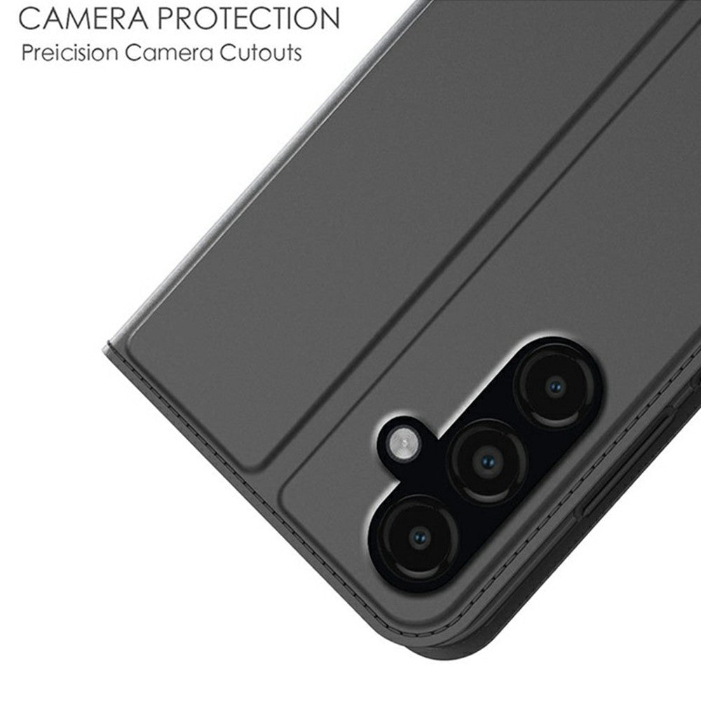 For-Samsung-Galaxy-A17-5G-/-A17-4G-Case-PU-Leather-Phone-Cover-with-Card-Holder-Stand-Black