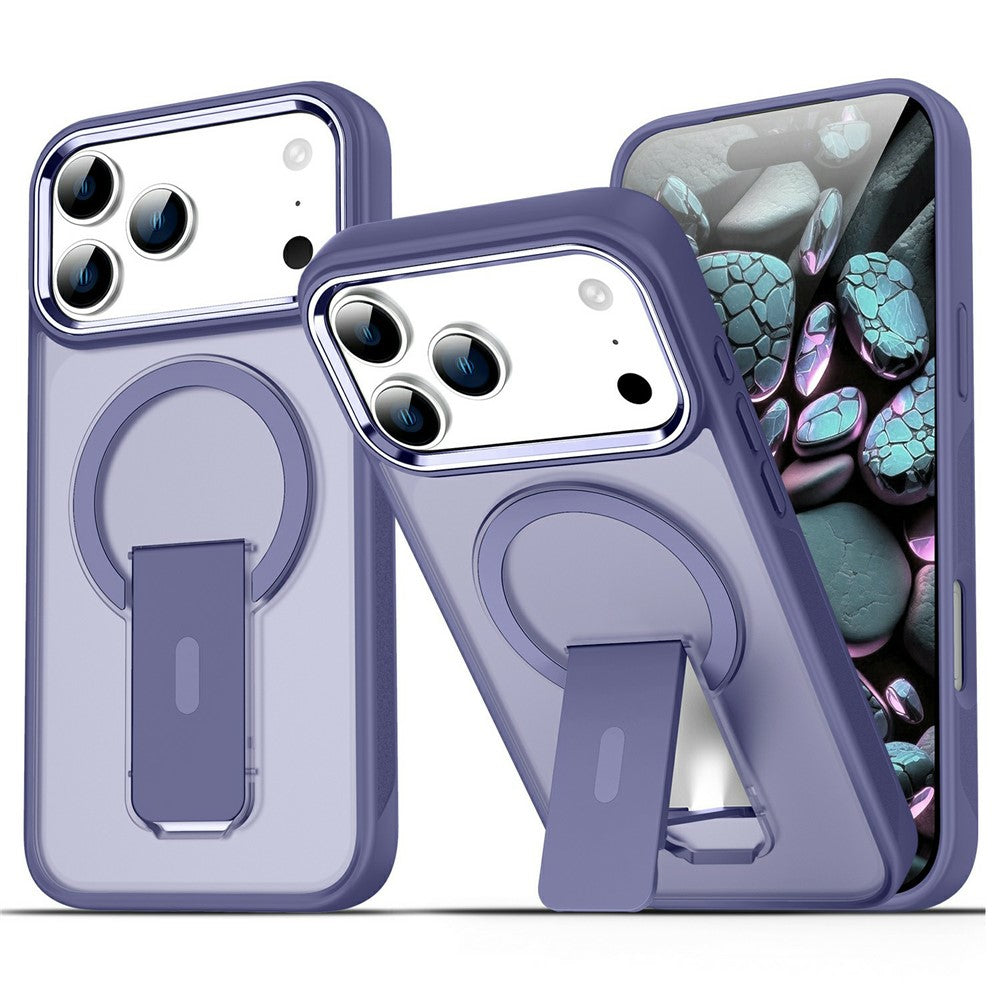 For-iPhone-17-Pro-Case-Compatible-with-MagSafe-PC-+-TPU-Phone-Cover-with-Kickstand-Dark-Purple