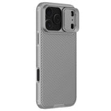 NILLKIN-Camshield-Pro-Series-for-iPhone-17-Pro-Max-Case-PC-+-TPU-Slide-Camera-Lid-Phone-Cover-Grey