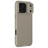NILLKIN-Camshield-Pro-Series-for-iPhone-17-Pro-Max-Case-PC-+-TPU-Slide-Camera-Lid-Phone-Cover-Gold