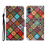 For-Samsung-Galaxy-A07-4G-Case-Pattern-Printing-Protective-Leather-Folio-Phone-Cover-with-Wrist-Strap-Ethnic-Style