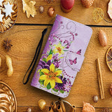 For-iPhone-17-Pro-Max-Case-Pattern-Printing-Protective-Leather-Folio-Phone-Cover-with-Wrist-Strap-Yellow-Butterfly
