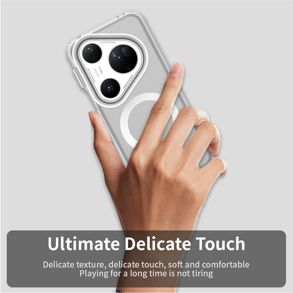 For-Huawei-Pura-80-Ultra-Case-Compatible-with-MagSafe-Anti-Drop-Hybrid-Phone-Back-Cover-White