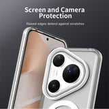 For-Huawei-Pura-80-Ultra-Case-Compatible-with-MagSafe-Anti-Drop-Hybrid-Phone-Back-Cover-White