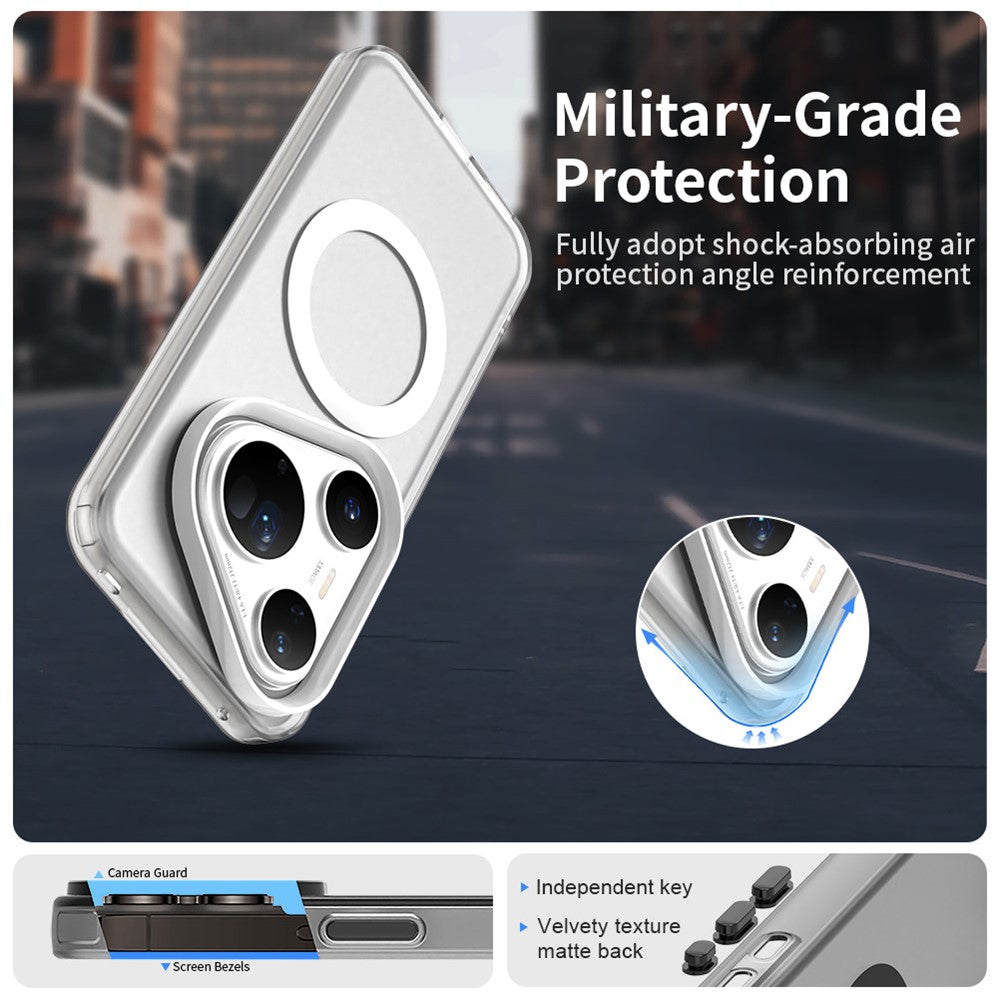 For-Huawei-Pura-80-Ultra-Case-Compatible-with-MagSafe-Anti-Drop-Hybrid-Phone-Back-Cover-White