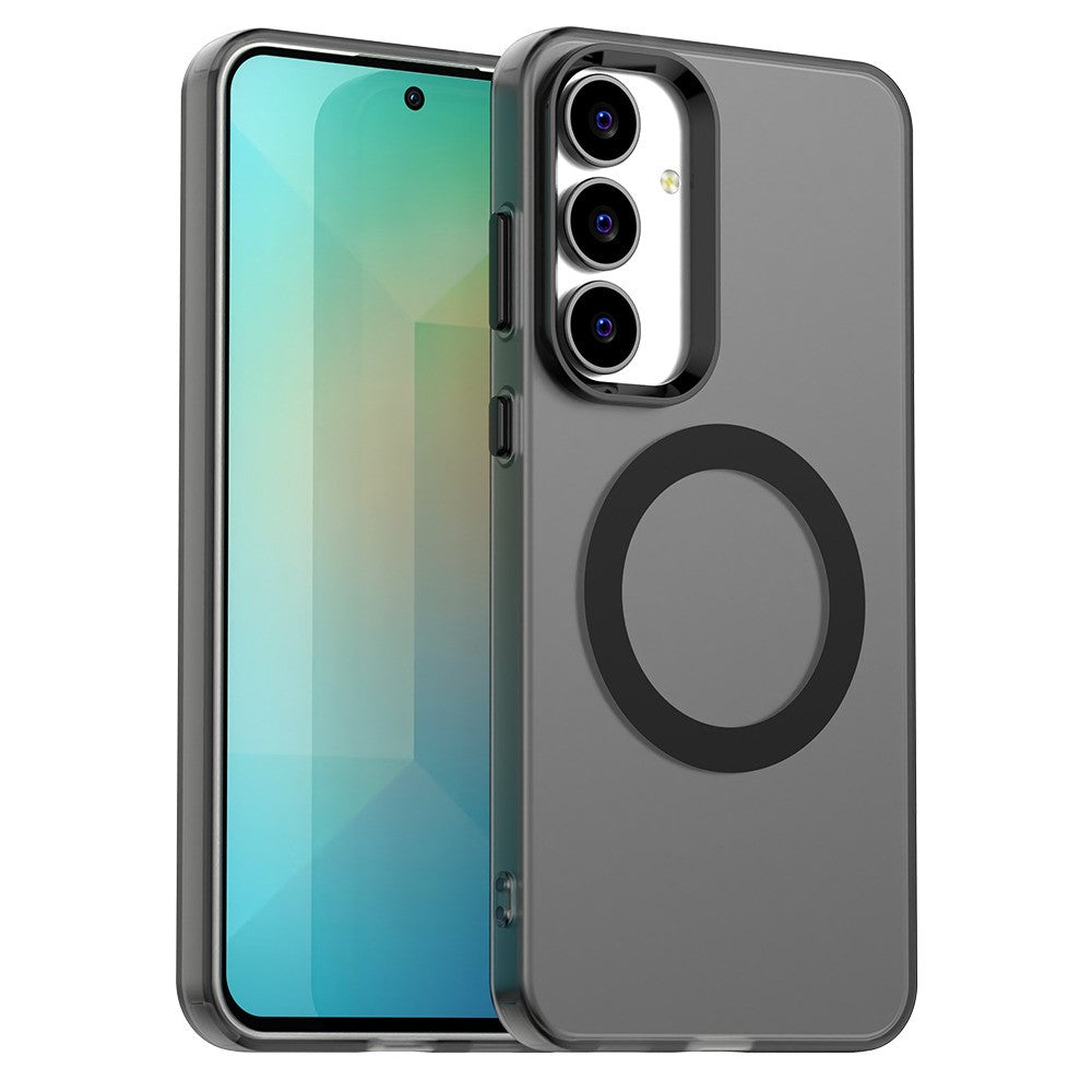 For-Samsung-Galaxy-S25-FE-Case-Compatible-with-MagSafe-Anti-Drop-Hybrid-Phone-Back-Cover-Black