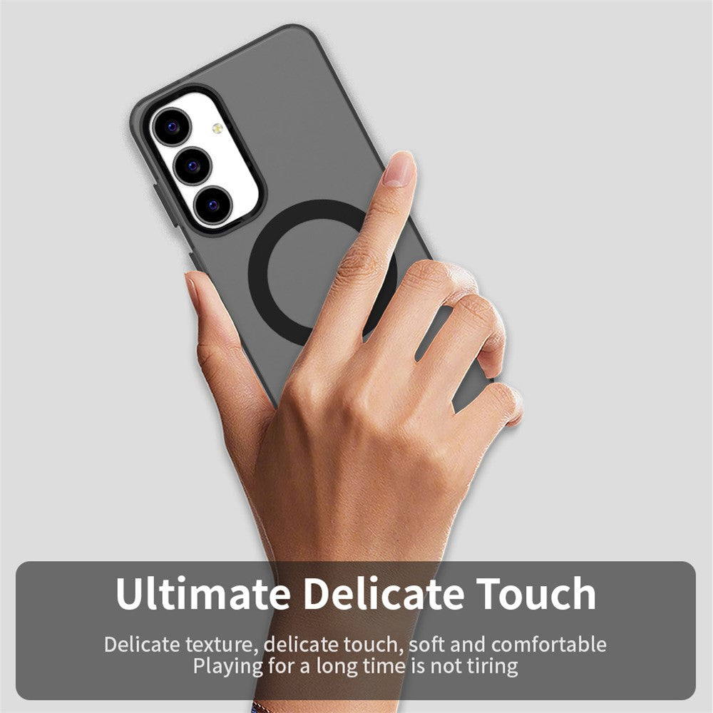 For-Samsung-Galaxy-S25-FE-Case-Compatible-with-MagSafe-Anti-Drop-Hybrid-Phone-Back-Cover-Black