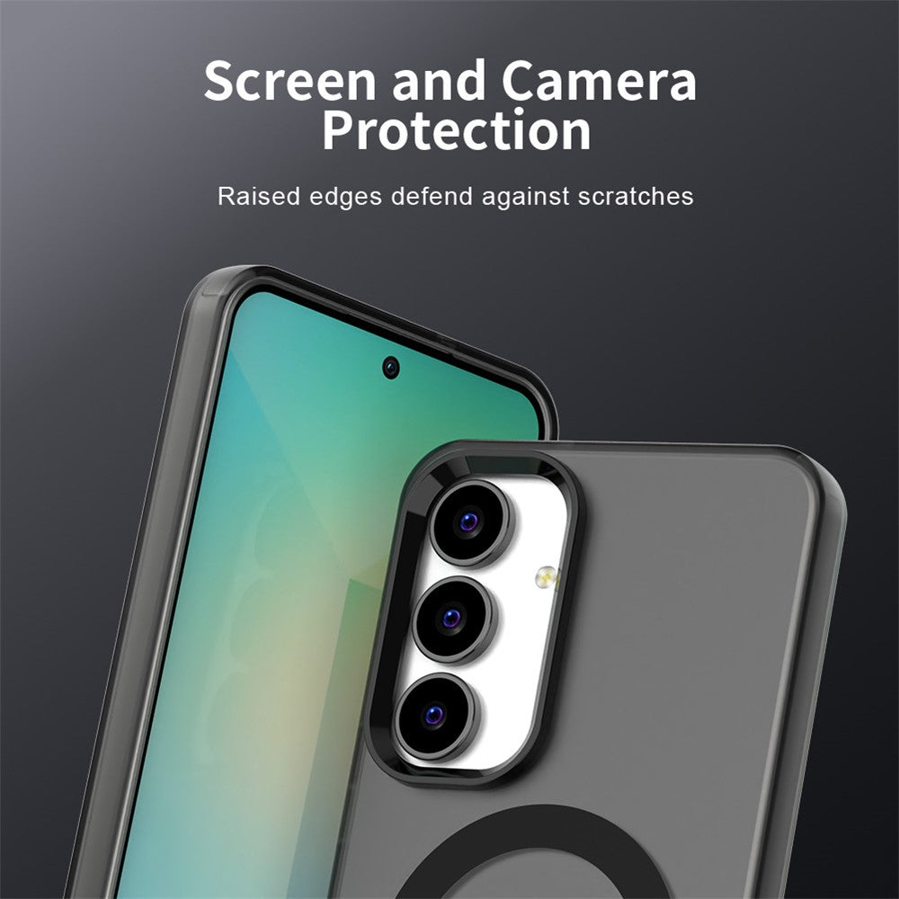 For-Samsung-Galaxy-S25-FE-Case-Compatible-with-MagSafe-Anti-Drop-Hybrid-Phone-Back-Cover-Black