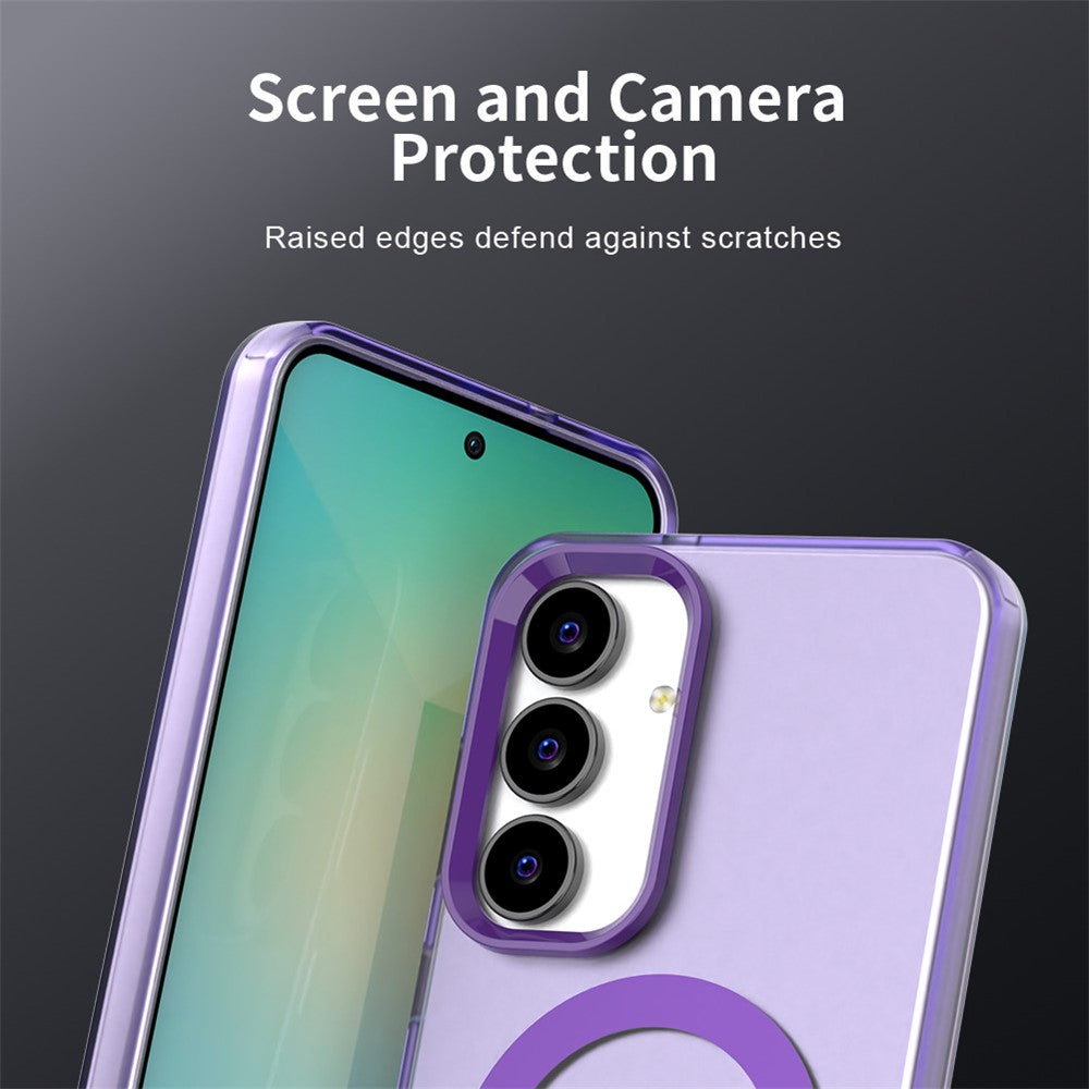 For-Samsung-Galaxy-S25-FE-Case-Compatible-with-MagSafe-Anti-Drop-Hybrid-Phone-Back-Cover-Purple